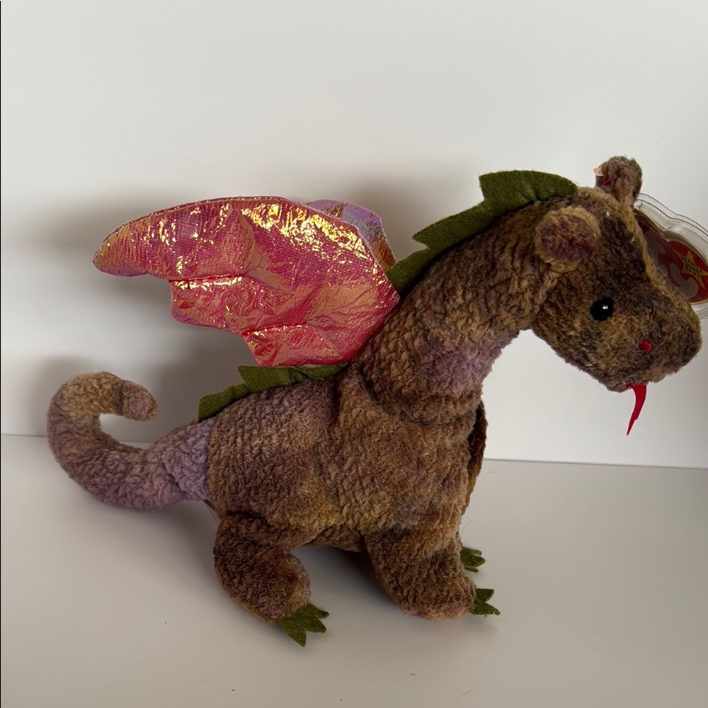 Ty Beanie Baby “Scorch” Dragon 1998